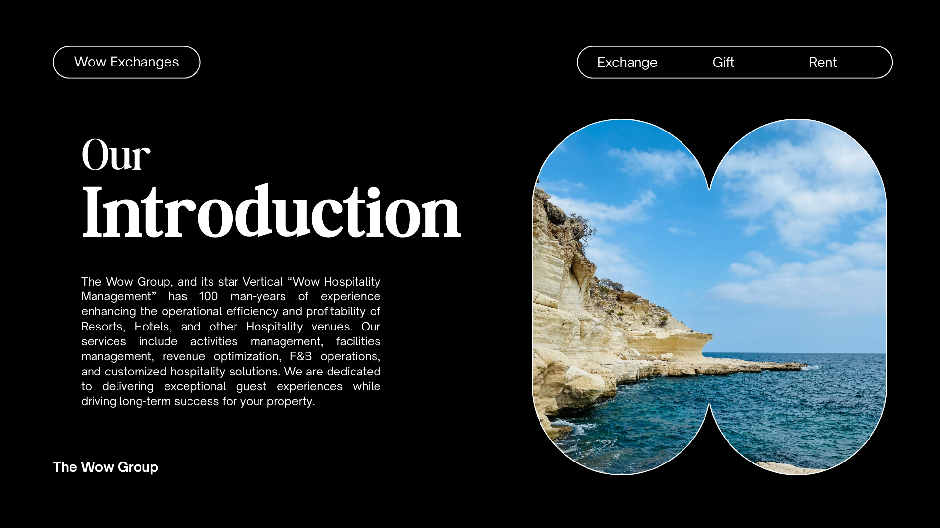 Black and White Modern Minimalist Travel Presentation (4)